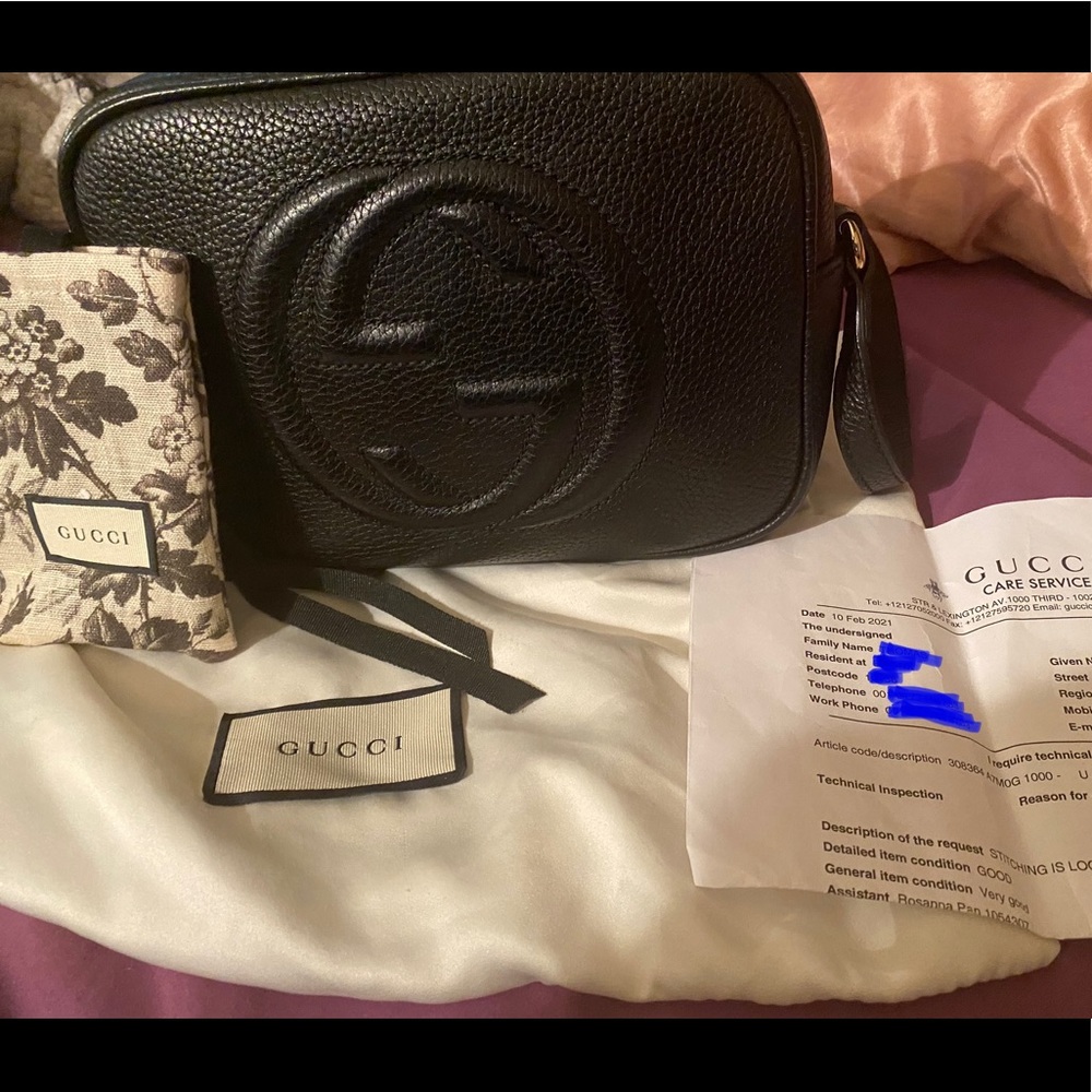 Gucci Soho small leather disco bag